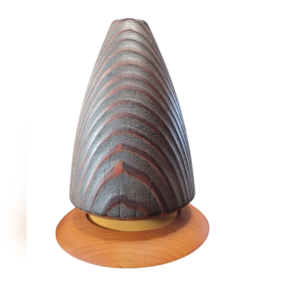 Tim Green Tree Sculpture with Ribbed Texture - Picture 4 of 16